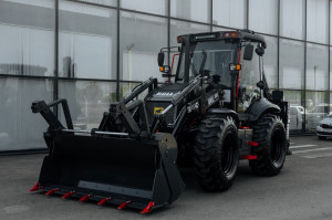 Экскаватор-погрузчик BULL 4SX-F