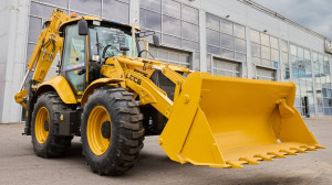 Экскаватор-погрузчик LGCE B879F (дополнительная 3X гидролиния, БСМ, RideControl)