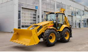 Экскаватор-погрузчик LGCE B879F (дополнительная 3X гидролиния, БСМ, RideControl)