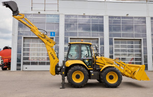 Экскаватор-погрузчик LGCE B879F (дополнительная 3X гидролиния, БСМ, RideControl)